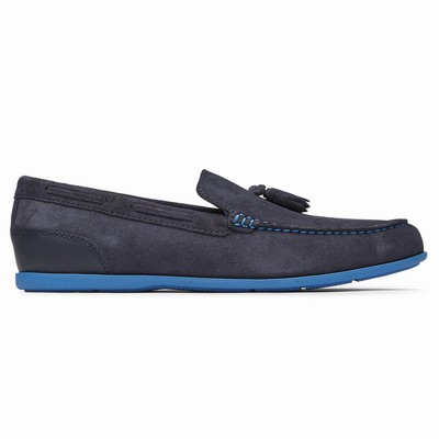 Sapatos Casual Rockport Malcom Tassel Homem Azuis PT-92573